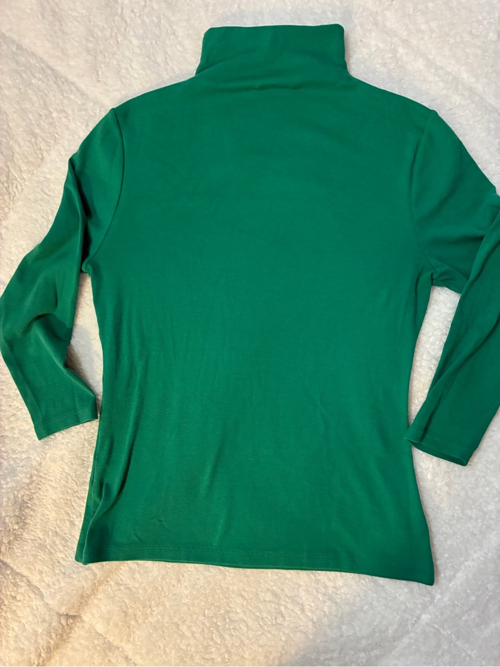 Nordstrom Green Turtleneck Sweater Top